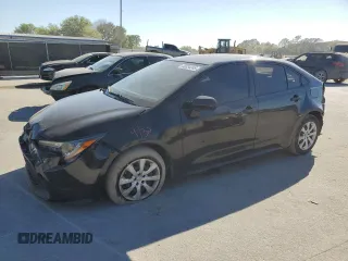 2020 Toyota Corolla LE with VIN JTDEPRAE2LJ013086, listed as a Copart auction lot 48334245 with 67,532 mi miles and Non Repairable. Bid and sale history available at carsss.com. Image 1.