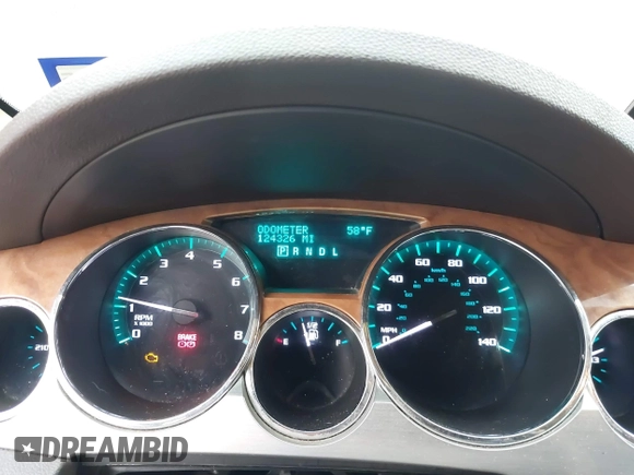 2009 Buick Enclave CXL with VIN 5GAER23D69J114132, listed as a IAAI auction lot 41554114 with 124,326 mi miles and . Bid and sale history available at DreamBid. Image 7.