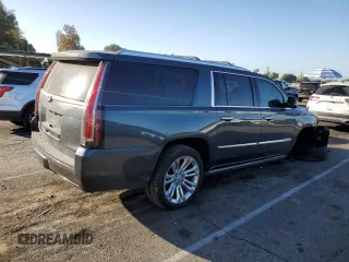 2019 Cadillac Escalade ESV Premium Luxury z VIN 1GYS4JKJ2KR172340, wystawiony jako Copart lot #84936254 z przebiegiem 107 576 mil mil oraz Szkoda całkowita • Salvage title. Historia ofert i sprzedaży dostępna na DreamBid. Obrazek 3.
