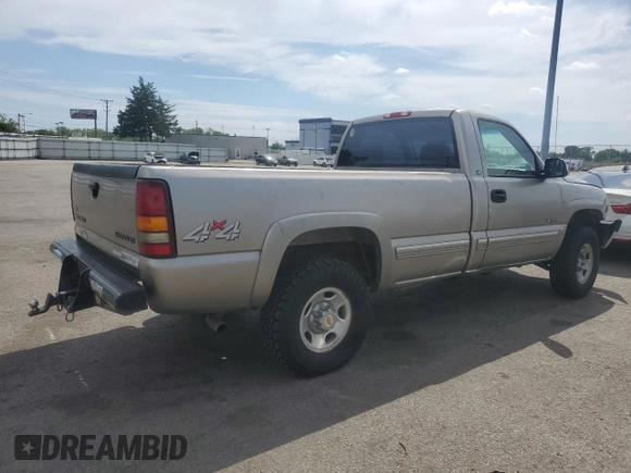 2000 Chevrolet Silverado 2500 z VIN 1GCGK24U6YE148296, wystawiony jako Copart lot #57440225 z przebiegiem 160 860 mil mil oraz Szkoda całkowita • Salvage title. Historia ofert i sprzedaży dostępna na DreamBid. Obrazek 3.