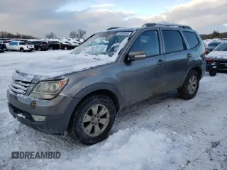 2009 Kia Borrego LX with VIN KNDJH741495025993, listed as a Copart auction lot 43786945 with 177,678 mi miles and Clean Title. Bid and sale history available at carsss.com. Image 1.