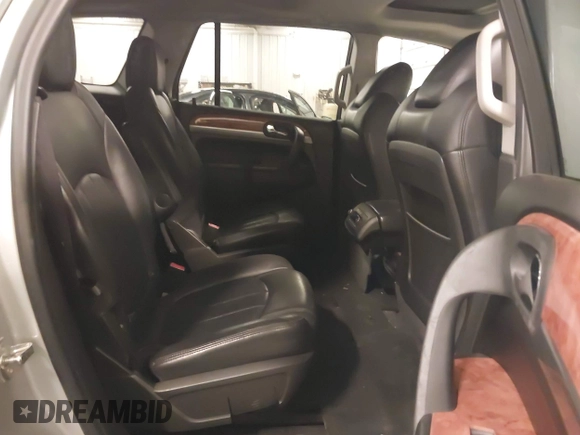 2012 Buick Enclave Leather with VIN 5GAKVCED6CJ318678, listed as a IAAI auction lot 42002907 with 130,650 mi miles and . Bid and sale history available at carsss.com. Image 8.