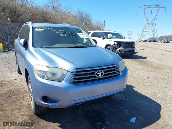 2008 Toyota Highlander Sport with VIN JTEES43A182018322, listed as a IAAI auction lot 41875125 with NaN miles. Bid and sale history available at carsss.com. Image 17.