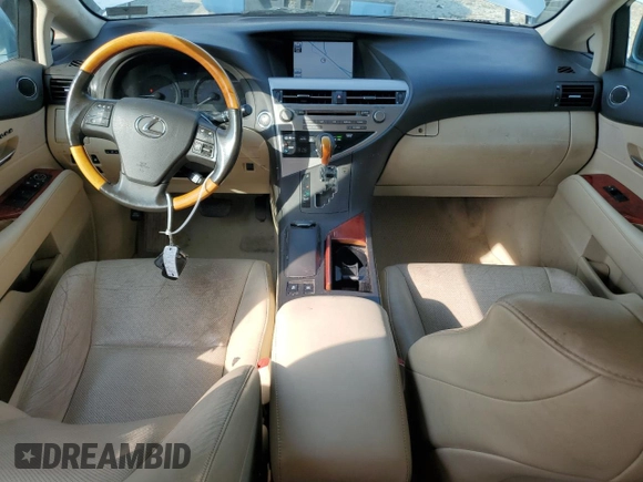 2012 Lexus RX 350 with VIN 2T2BK1BA2CC126946, listed as a Copart auction lot 54875315 with 162,591 mi miles and Salvage title. Bid and sale history available at DreamBid. Image 8.