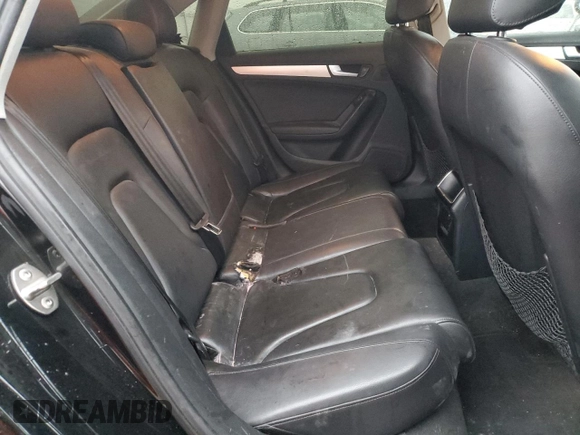 2013 Audi A4 Premium with VIN WAUAFAFL4DN048505, listed as a Copart auction lot 43472675 with 150,974 mi miles and Salvage Title. Bid and sale history available at carsss.com. Image 10.