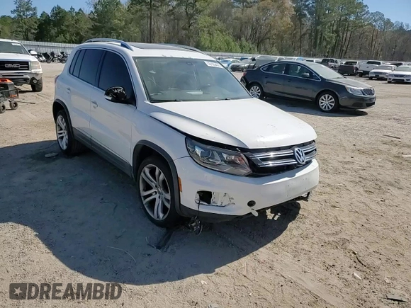 2012 Volkswagen Tiguan SEL with VIN WVGAV7AX9CW530331, listed as a Copart auction lot 50129405 with 141,387 mi miles and Salvage Title. Bid and sale history available at DreamBid. Image 12.