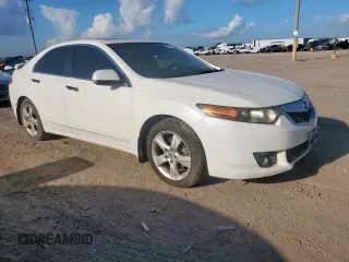 2009 Acura TSX with VIN JH4CU26679C017705, listed as a Copart auction lot 62819165 with 192,587 mi miles and Salvage title. Bid and sale history available at DreamBid. Image 4.