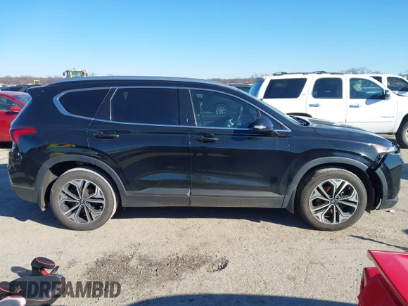 2019 Hyundai Santa Fe Ultimate with VIN 5NMS53AA1KH119486, listed as a IAAI auction lot 41386756 with 53,343 mi miles. Bid and sale history available at carsss.com. Image 13.