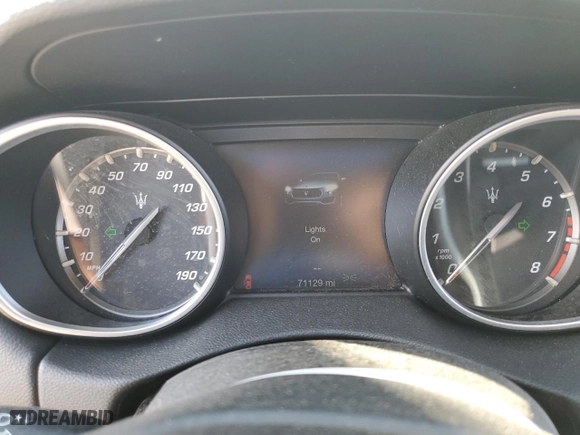 2017 Maserati Levante S with VIN ZN661YUS4HX196060, listed as a Copart auction lot 67406744 with 71,129 mi miles and Salvage Title. Bid and sale history available at carsss.com. Image 9.
