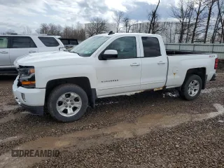 2017 Chevrolet Silverado 1500 LT with VIN 1GCVKREC1HZ244805, listed as a Copart auction lot 50491515 with 145,869 mi miles and Salvage Title. Bid and sale history available at carsss.com. Image 1.
