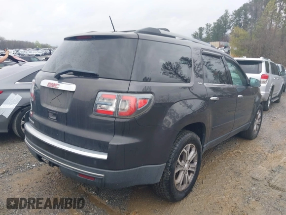 2014 GMC Acadia SLT with VIN 1GKKRRKD3EJ216935, listed as a IAAI auction lot 41835732 with 208,317 mi miles. Bid and sale history available at carsss.com. Image 4.