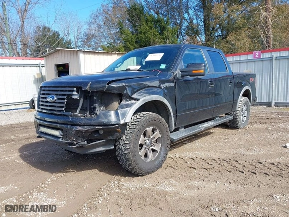2012 Ford F-150 XL with VIN 1FTFW1EF1CFB24307, listed as a IAAI auction lot 41408776 with 241,916 mi miles. Bid and sale history available at carsss.com. Image 2.