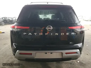 2024 Nissan Pathfinder SL with VIN 5N1DR3CA1RC317144, listed as a Copart auction lot 85895234 with 970 mi miles and Salvage Title. Bid and sale history available at carsss.com. Image 6.