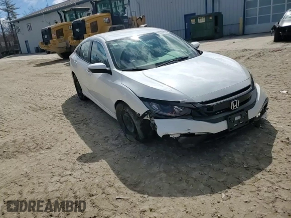 2019 Honda Civic LX with VIN 2HGFC2F61KH560862, listed as a Copart auction lot 50396895 with 55,653 mi miles and Salvage Title. Bid and sale history available at DreamBid. Image 10.