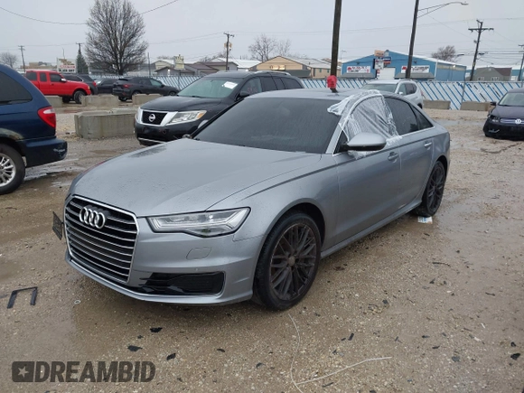 2016 Audi A6 2.0T Premium Plus with VIN WAUGFAFC1GN014536, listed as a IAAI auction lot 41937616 with 122,417 mi miles. Bid and sale history available at carsss.com. Image 18.