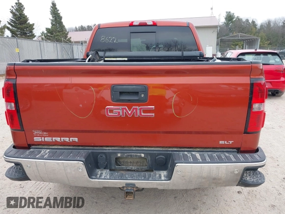 2015 GMC Sierra 1500 SLT with VIN 3GTU2VEC9FG194995, listed as a IAAI auction lot 41998622 with 145,437 mi miles and . Bid and sale history available at DreamBid. Image 16.