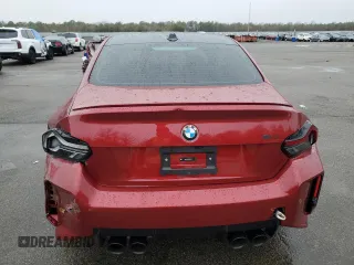 2025 BMW M2 with VIN 3MF23DM09S8E91515, listed as a Copart auction lot 84120994 with 2,568 mi miles and Salvage Title. Bid and sale history available at carsss.com. Image 6.