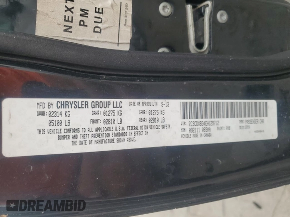 2014 Dodge Charger SE with VIN 2C3CDXBG4EH129712, listed as a Copart auction lot 54786575 with 195,088 mi miles and Clean Title. Bid and sale history available at carsss.com. Image 12.