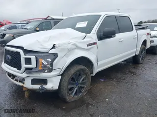 2018 Ford F-150 XL with VIN 1FTEW1E53JFD33466, listed as a IAAI auction lot 41577330 with 108,436 mi miles. Bid and sale history available at carsss.com. Image 21.
