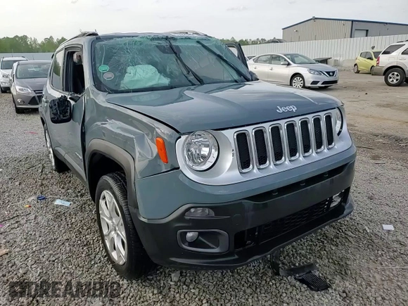 2018 Jeep Renegade Limited z VIN ZACCJADB3JPJ04597, wystawiony jako Copart lot #53925805 z przebiegiem 89 226 mil mil oraz Nie do naprawy • Non repairable. Historia ofert i sprzedaży dostępna na DreamBid. Obrazek 15.