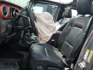 2020 Jeep Gladiator Rubicon with VIN 1C6JJTBG7LL112446, listed as a Copart auction lot 53548815 with 73,374 mi miles and Non Repairable. Bid and sale history available at DreamBid. Image 7.