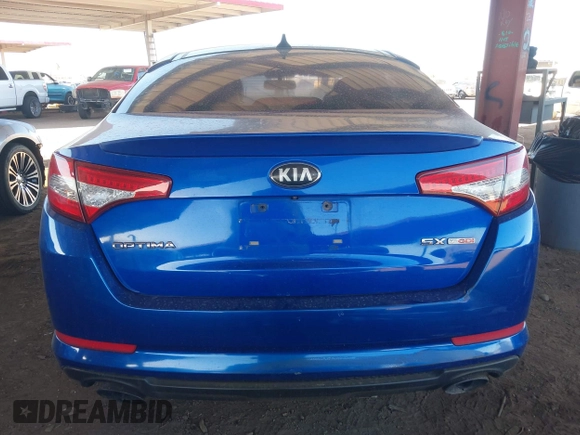2013 Kia Optima SX with VIN 5XXGR4A64DG183857, listed as a IAAI auction lot 42279085 with 231,174 mi miles and . Bid and sale history available at DreamBid. Image 16.