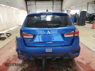 2020 Mitsubishi Outlander Sport ES 2.0 with VIN JA4AR3AU2LU005205, listed as a Copart auction lot 52110945 with 0 mi miles and Salvage Title. Bid and sale history available at carsss.com. Image 6.