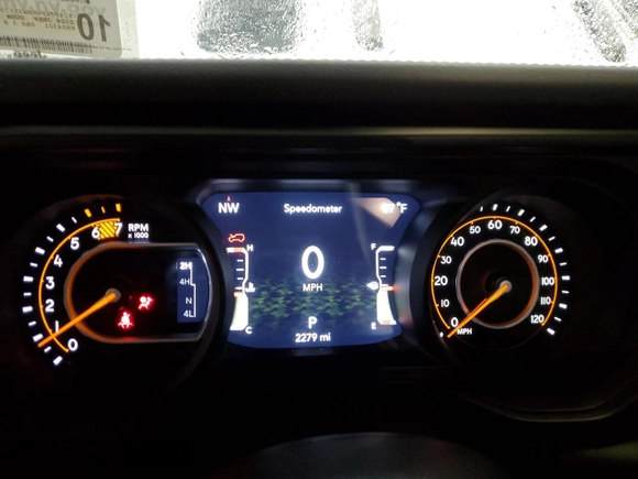 2024 Jeep Wrangler Rubicon with VIN 1C4PJXFG8RW355730, listed as a Copart auction lot 47982545 with 2,279 mi miles and Salvage title. Bid and sale history available at DreamBid. Image 9.