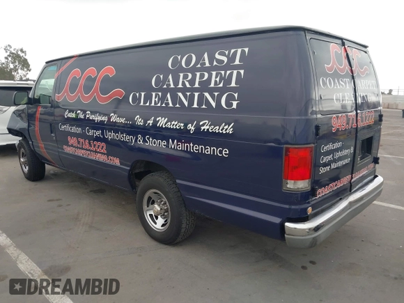1999 Ford Econoline Cargo with VIN 1FTNS24L7XHA50048, listed as a IAAI auction lot 42203265 with 177,013 mi miles and . Bid and sale history available at DreamBid. Image 3.