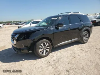 2024 Nissan Pathfinder SL with VIN 5N1DR3CA6RC251898, listed as a Copart auction lot 50576295 with 19,683 mi miles and Salvage Title. Bid and sale history available at carsss.com. Image 1.