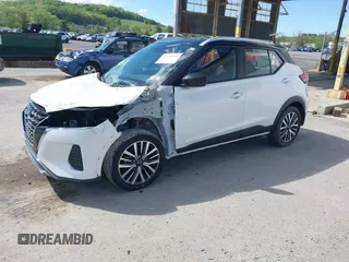 2024 Nissan Kicks SV with VIN 3N1CP5CV3RL488604, listed as a IAAI auction lot 42193249 with 5,946 mi miles and . Bid and sale history available at DreamBid. Image 2.
