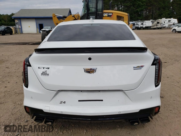 2023 Cadillac CT4-V Blackwing z VIN 1G6DL5RP6P0411079, wystawiony jako Copart lot #65665364 z przebiegiem 4099 mil mil oraz Szkody całkowita. Historia ofert i sprzedaży dostępna na DreamBid. Obrazek 6.