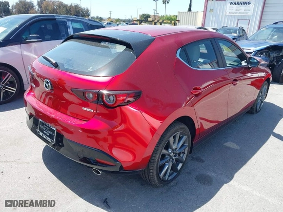 2022 Mazda Mazda3 Hatchback Preferred with VIN JM1BPALL9N1518688, listed as a IAAI auction lot 41968910 with 19,753 mi miles. Bid and sale history available at carsss.com. Image 4.