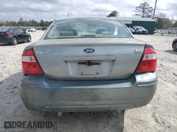 2005 Ford Five Hundred SEL z VIN 1FAFP24125G146179, wystawiony jako Copart lot #50918475 z przebiegiem 159 745 mil mil oraz Szkoda całkowita • Salvage title. Historia ofert i sprzedaży dostępna na DreamBid. Obrazek 6.
