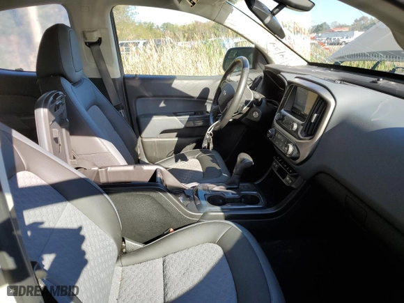 2021 Chevrolet Colorado 2WD Z71 with VIN 1GCGSDEN1M1221448, listed as a Copart auction lot 75447624 with 30,526 mi miles and Salvage Title. Bid and sale history available at carsss.com. Image 7.