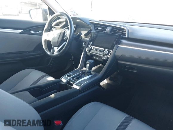 2019 Honda Civic Sedan EX with VIN 19XFC1F38KE003389, listed as a IAAI auction lot 41633696 with 77,825 mi miles. Bid and sale history available at carsss.com. Image 5.