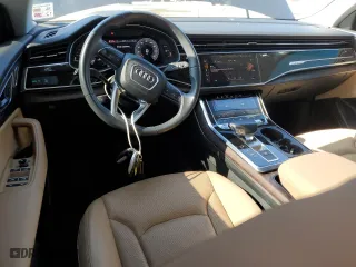 2019 Audi Q8 Premium Plus with VIN WA1BVAF13KD043155, listed as a Copart auction lot 52559895 with 66,711 mi miles and Salvage Title. Bid and sale history available at carsss.com. Image 8.