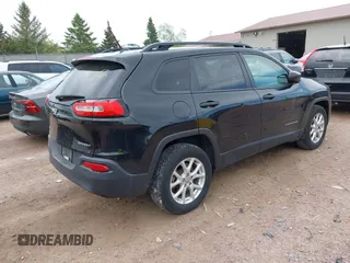 2016 Jeep Cherokee Sport with VIN 1C4PJMAB0GW175813, listed as a IAAI auction lot 42253052 with 98,840 mi miles and . Bid and sale history available at DreamBid. Image 4.