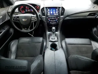 2016 Cadillac ATS-V with VIN 1G6AN1RY6G0194857, listed as a Copart auction lot 84469434 with 113,521 mi miles and Salvage Title. Bid and sale history available at carsss.com. Image 8.