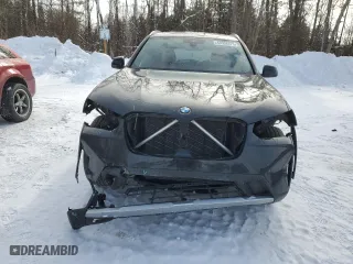 2023 BMW X3 xDrive30i with VIN 5UX53DP02P9R33347, listed as a Copart auction lot 43952675 with 34,840 mi miles and Salvage Title. Bid and sale history available at carsss.com. Image 5.