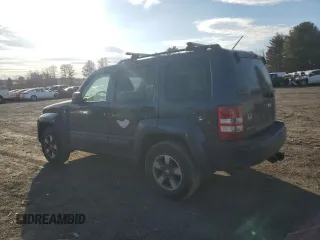 2008 Jeep Liberty Sport with VIN 1J8GN28K48W107880, listed as a Copart auction lot 47458215 with 225,444 mi miles and Salvage Title. Bid and sale history available at DreamBid. Image 2.