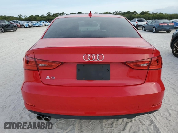 2015 Audi A3 Premium with VIN WAUACGFF6F1074961, listed as a Copart auction lot 57875045 with Not provided miles and Salvage title. Bid and sale history available at DreamBid. Image 6.