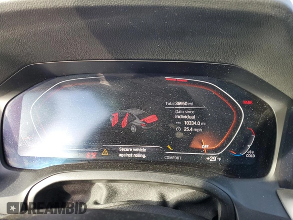 2021 BMW 3 Series 330i with VIN 3MW5R1J09M8C11559, listed as a Copart auction lot 71720262 with 36,950 mi miles and . Bid and sale history available at DreamBid. Image 9.