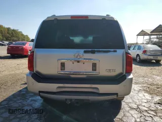 2004 Infiniti QX56 with VIN 5N3AA08C54N800370, listed as a Copart auction lot 76744704 with 143,092 mi miles and Salvage Title. Bid and sale history available at carsss.com. Image 6.