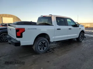 2024 Ford F-150 with VIN 1FT6W1B73RWG08257, listed as a Copart auction lot 89097355 with 516 mi miles and Salvage title. Bid and sale history available at DreamBid. Image 3.