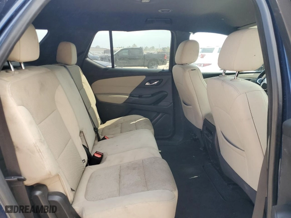 2022 Chevrolet Traverse LS with VIN 1GNERFKW7NJ169151, listed as a Copart auction lot 53361845 with 45,178 mi miles and Salvage Title. Bid and sale history available at carsss.com. Image 11.