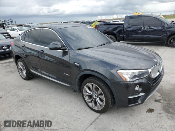 2018 BMW X4 xDrive28i with VIN 5UXXW3C51J0T82352, listed as a Copart auction lot 37473134 with 34,220 mi miles. Bid and sale history available at carsss.com. Image 4.