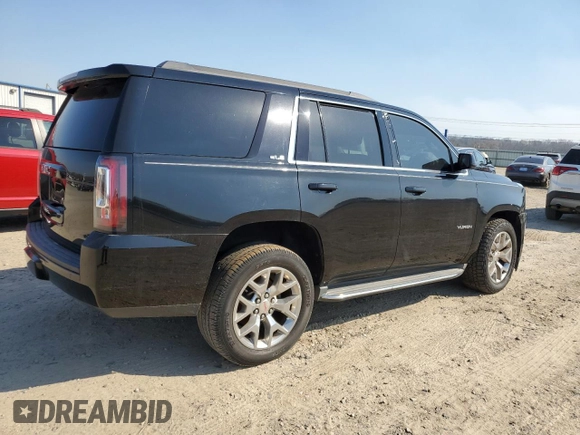 2015 GMC Yukon SLE with VIN 1GKS1AKC0FR228818, listed as a Copart auction lot 48677585 with 175,950 mi miles and Clean Title. Bid and sale history available at carsss.com. Image 3.