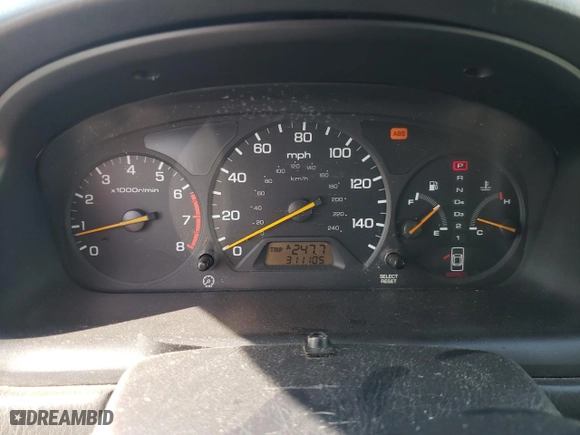 1998 Honda Accord Cpe EX with VIN 1HGCG2258WA014827, listed as a Copart auction lot 86206574 with 311,105 mi miles and Salvage Title. Bid and sale history available at carsss.com. Image 9.