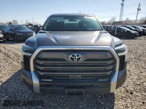 2022 Toyota Tundra Limited Hybrid with VIN 5TFJC5DB1NX003850, listed as a Copart auction lot 47791745 with 69,161 mi miles and Clean title. Bid and sale history available at DreamBid. Image 5.